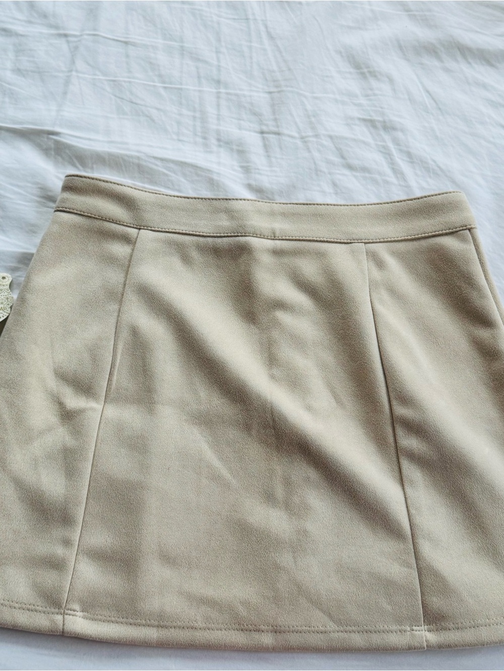 Altar'd State suede mini skirt (NWT)